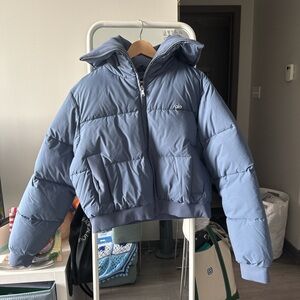 ALO Yoga Blue Bomber Jacket